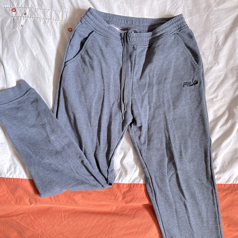 Fila men’s grey sweatpants size S